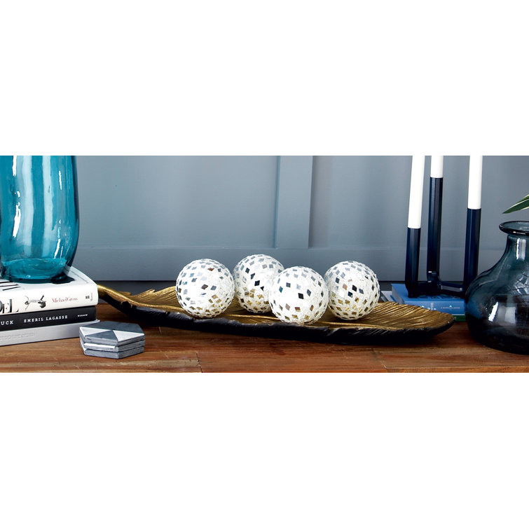 World Menagerie Nelly Mosaic Decorative Ball Set & Reviews Wayfair